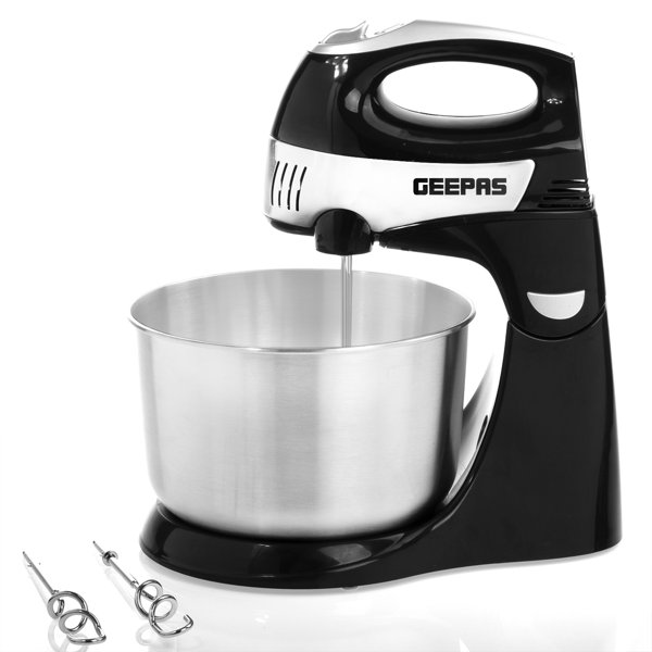 Geepas 300W 2 in 1 5Speed 4.3L Stand Mixer Wayfair.co.uk